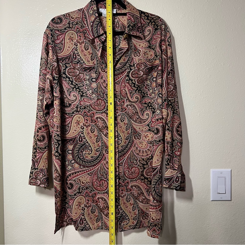Jaeger button blouse - Picture 7 of 12